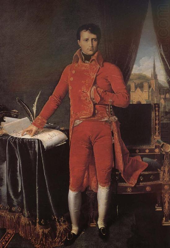 Jean-Auguste Dominique Ingres The first consul china oil painting image
